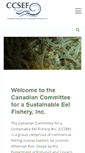 Mobile Screenshot of canadianeel.org